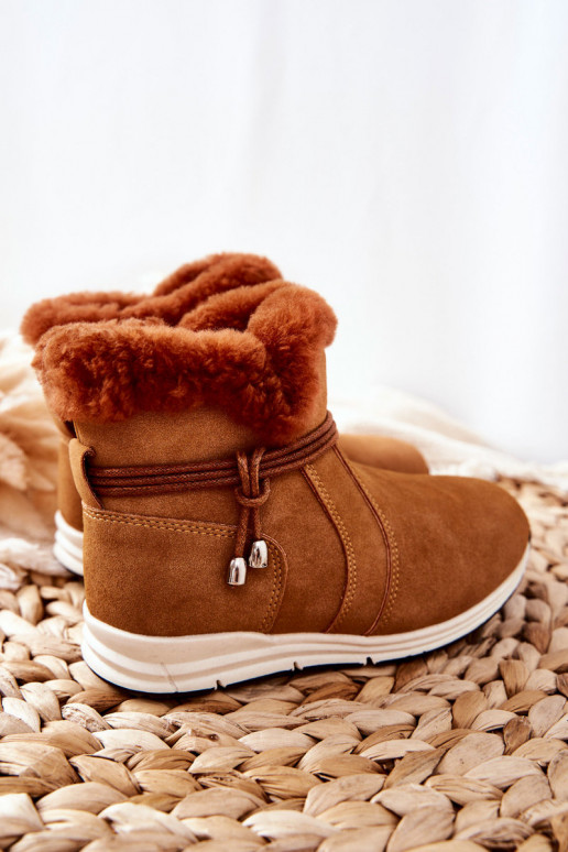 Bottes de neige enfant Big Star BB374058BS marron