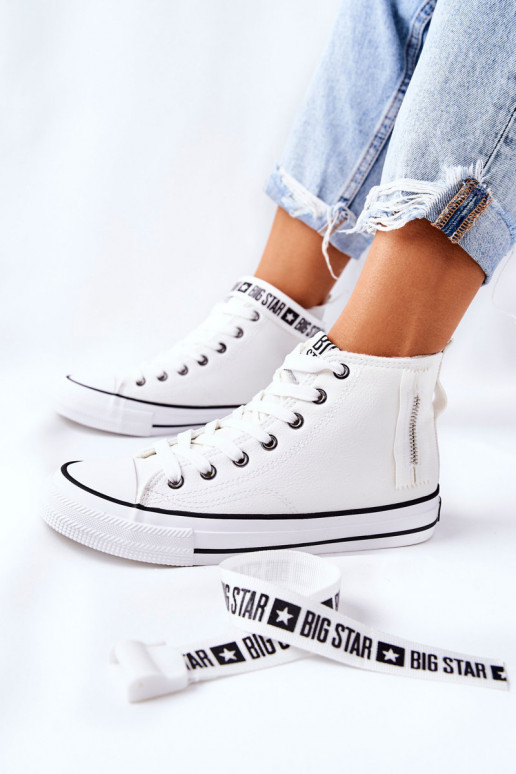 chaussures de loisirs chauffées Big Star GG274027 couleur blanche