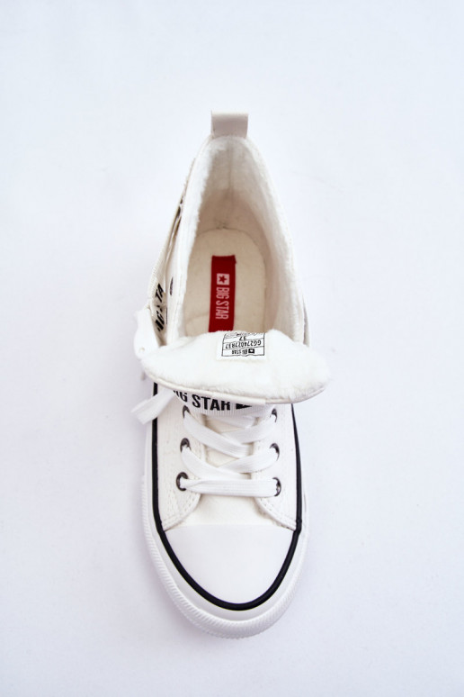 chaussures de loisirs chauffées Big Star GG274027 couleur blanche