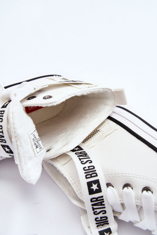 chaussures de loisirs chauffées Big Star GG274027 couleur blanche chaussures de loisirs chauffées Big Star GG274027 couleur blanche