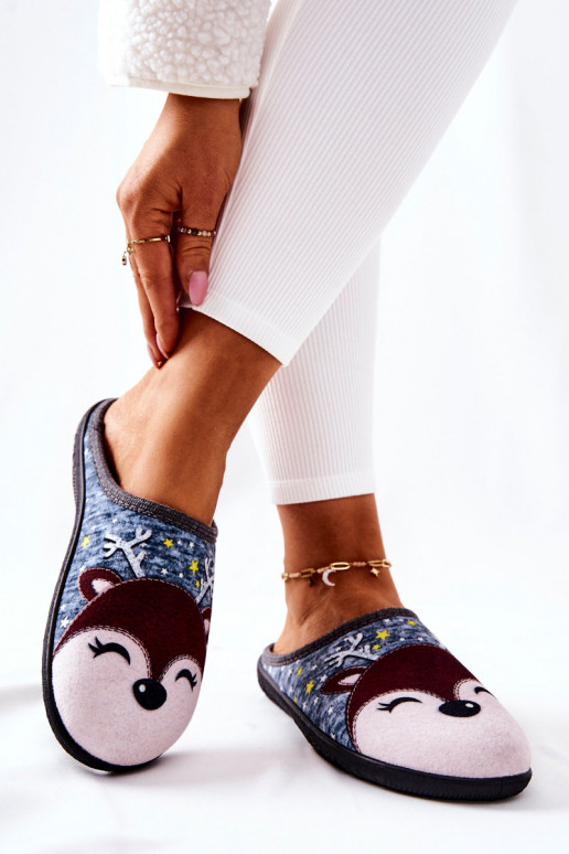 Beheizte Hausschuhe in der Farbe Blau Taffy Beheizte Hausschuhe in der Farbe Blau Taffy