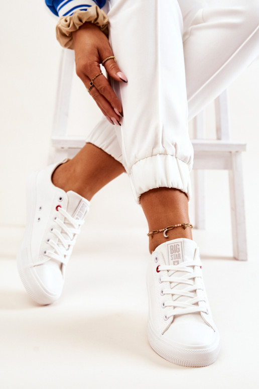 Baskets Big Star JJ274001 couleur blanc