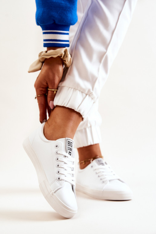 Baskets Big Star JJ274311 couleur blanche