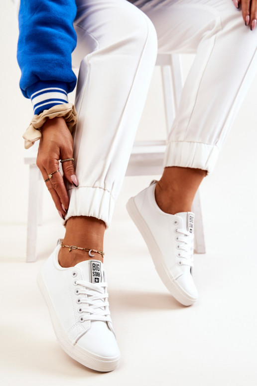 Turnschuhe Big Star JJ274311 weiße Farbe Turnschuhe Big Star JJ274311 weiße Farbe