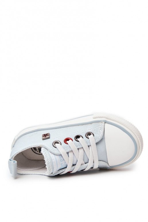 Baskets enfant modèle classique à semelle plate BIG STAR HH374094 couleur bleu Baskets enfant modèle classique à semelle plate BIG STAR HH374094 couleur bleu