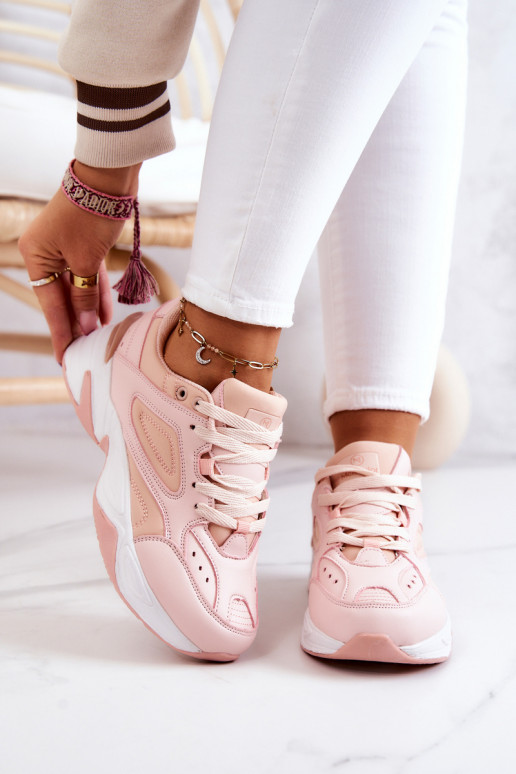 Sportliche Schuhe mit Riemen in rosa Hassie Sportliche Schuhe mit Riemen in rosa Hassie