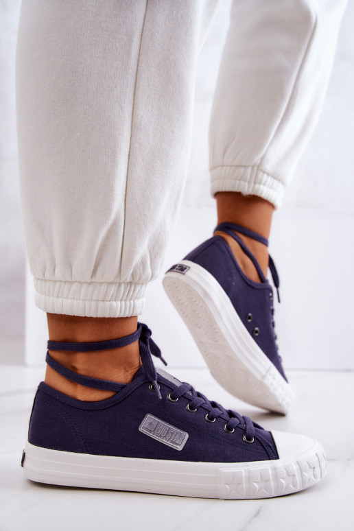 Modèle classique Chaussures femme BIG STAR JJ274494 bleu foncé