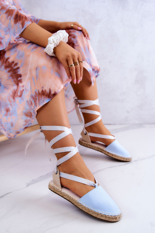 Schnür-Espadrilles Big Star JJ274863 blau Schnür-Espadrilles Big Star JJ274863 blau