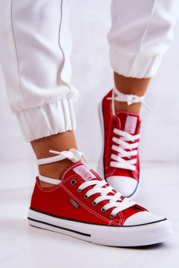 Klassisches Modell Freizeitschuhe Cross Jeans JJ2R4010C rote Farbe 2