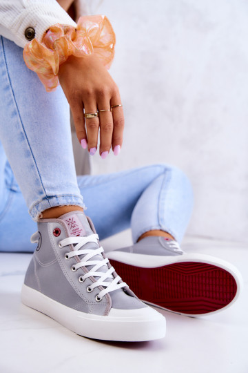 Freizeitschuhe mit Sohle Cross Jeans JJ2R4057C graue Farbe