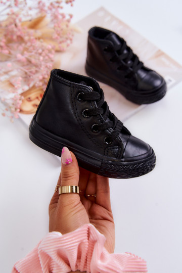 Chaussures de loisirs enfant à semelle Marney noire