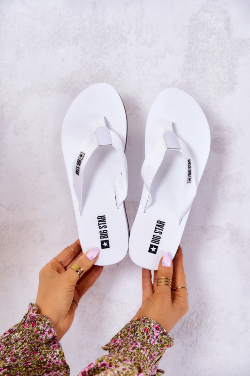 Chaussons Big Star JJ274A333 couleur blanc