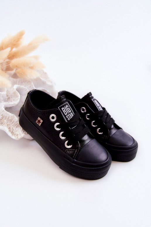 Chaussures de loisirs enfant BIG STAR JJ374311 noir