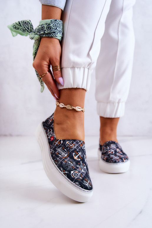 Sneakers Slip On Memory Foam Big Star JJ276012 schwarze Farbe Sneakers Slip On Memory Foam Big Star JJ276012 schwarze Farbe