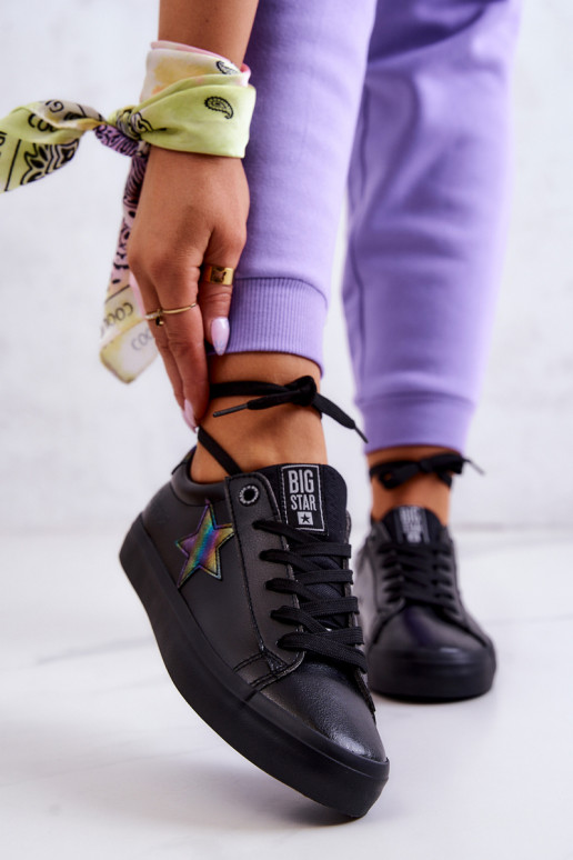 Sneakers Big Star JJ274243 zwart