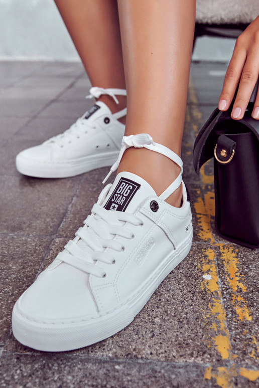 Baskets Big Star JJ274211 Blanc-noir