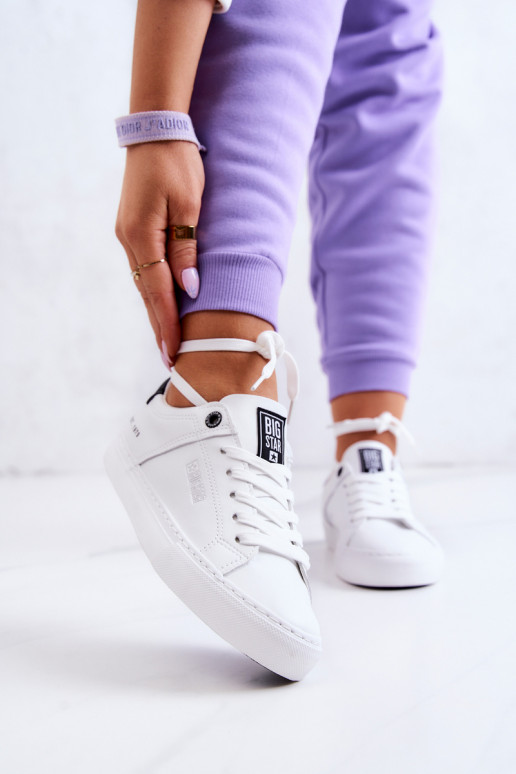 Baskets Big Star JJ274211 Blanc-noir