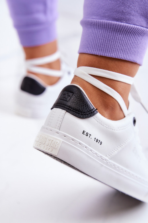 Sneakers Big Star JJ274211 Wit-zwart