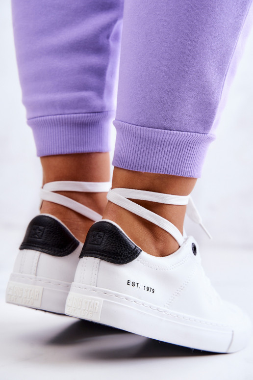 Sneakers Big Star JJ274211 Wit-zwart