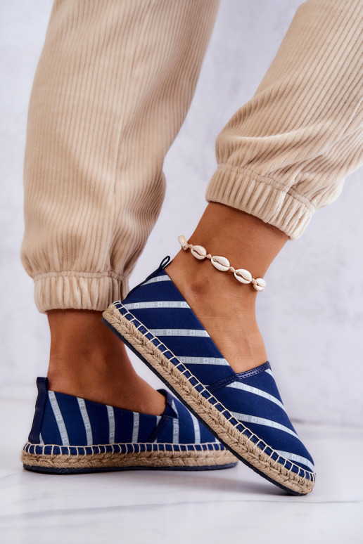 Espadrilles modèle classique Big Star JJ274960 bleu foncé