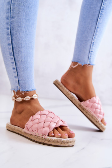 Chaussons Big Star JJ274921 rose