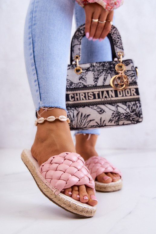 Chaussons Big Star JJ274921 rose