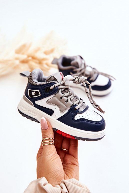 Kindersportschoenen in de kleur donkerblauw Bruce Kindersportschoenen in de kleur donkerblauw Bruce