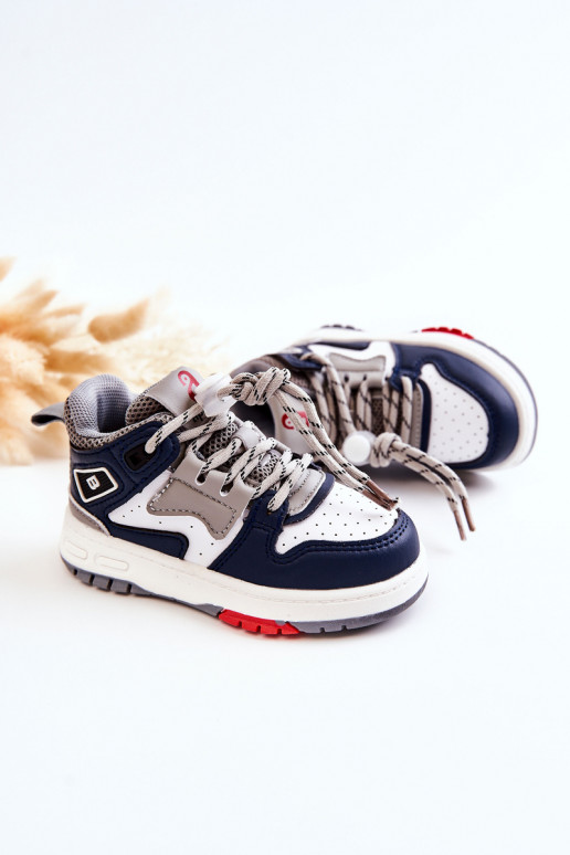 Kindersportschoenen in de kleur donkerblauw Bruce Kindersportschoenen in de kleur donkerblauw Bruce