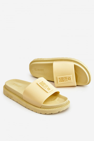 Pantoffels Big Star JJ274A305 geel