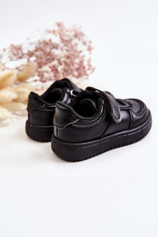 Chaussures de sport pour enfants de couleur noire Frillo