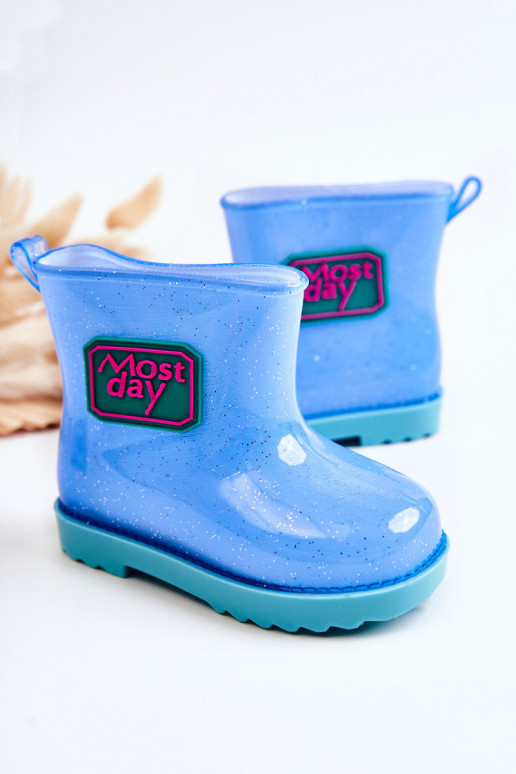 Kindergummistiefel blaue Farbe Rain Kindergummistiefel blaue Farbe Rain