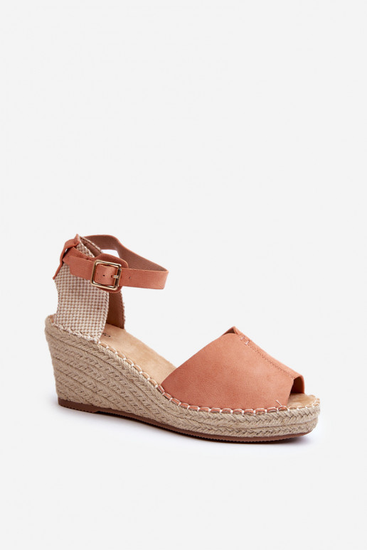 Plateausandalen in lichtroze Dellia Plateausandalen in lichtroze Dellia