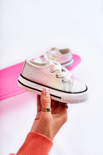 Chaussures de loisirs pour enfants avec lanières de différentes couleurs Effy