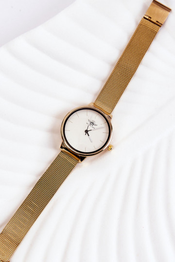 Montre Femme Michel John Couleur Blanc-or