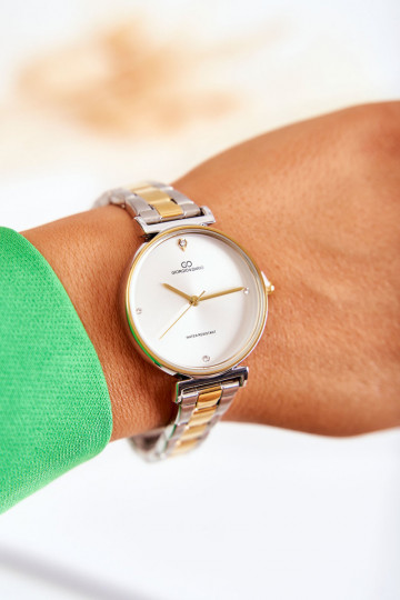 Montre étanche femme Giorgio & Dario couleur or-argent 2