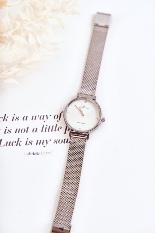 Montre étanche pour femme de Giorgio & Dario en argent Montre étanche pour femme de Giorgio & Dario en argent