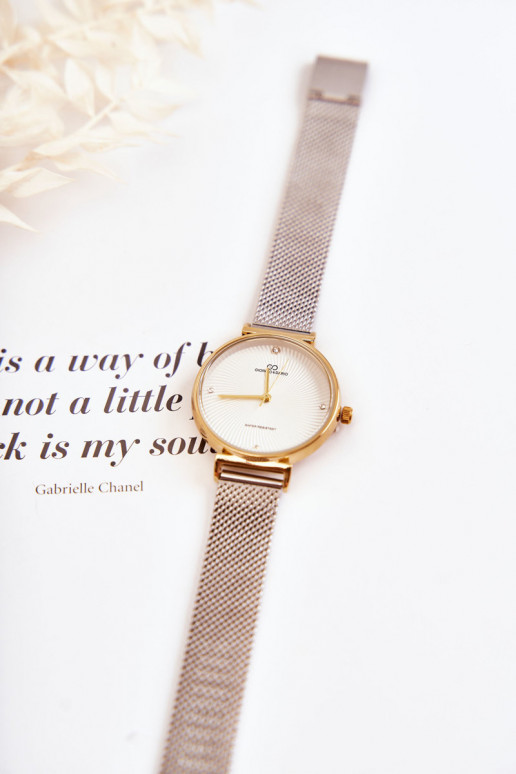 Dames waterdicht horloge Giorgio & Dario goud-zilverkleur Dames waterdicht horloge Giorgio & Dario goud-zilverkleur