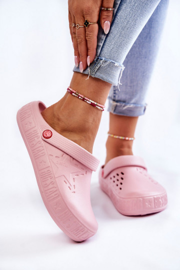 Leichte Hausschuhe Big Star II275008 rosa