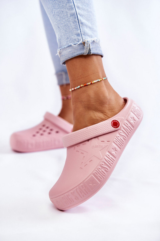 Lichte pantoffels Big Star II275008 roze Lichte pantoffels Big Star II275008 roze