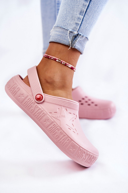 Lichte pantoffels Big Star II275008 roze Lichte pantoffels Big Star II275008 roze