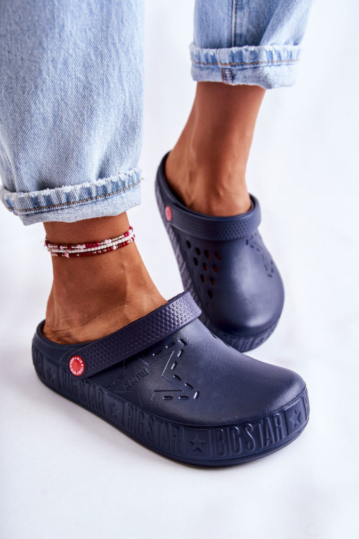 Chaussons légers Big Star II275002 bleu foncé