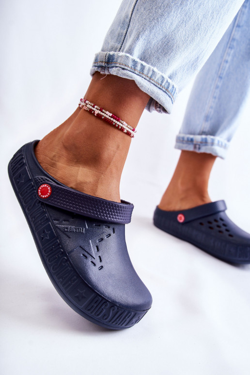 Chaussons légers Big Star II275002 bleu foncé