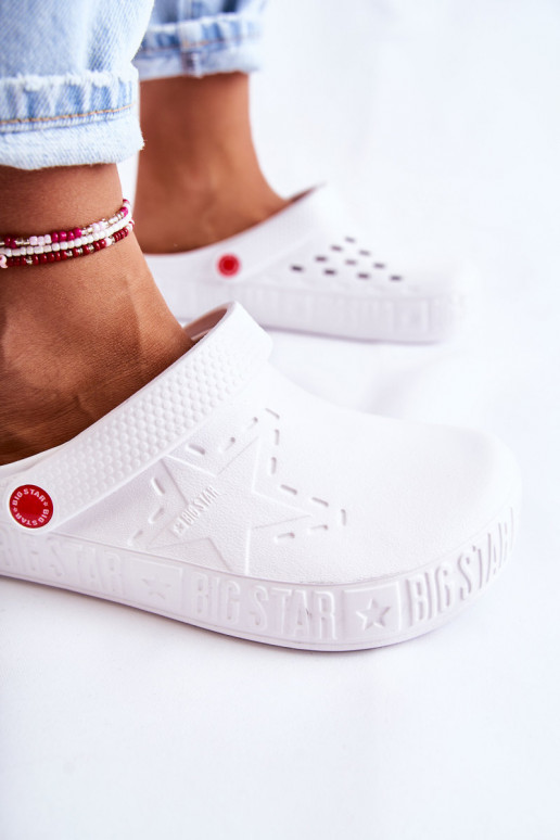 Chaussons légers Big Star II275003 couleur blanc Chaussons légers Big Star II275003 couleur blanc