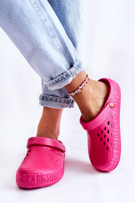 Lichte pantoffels Big Star II275007 roze