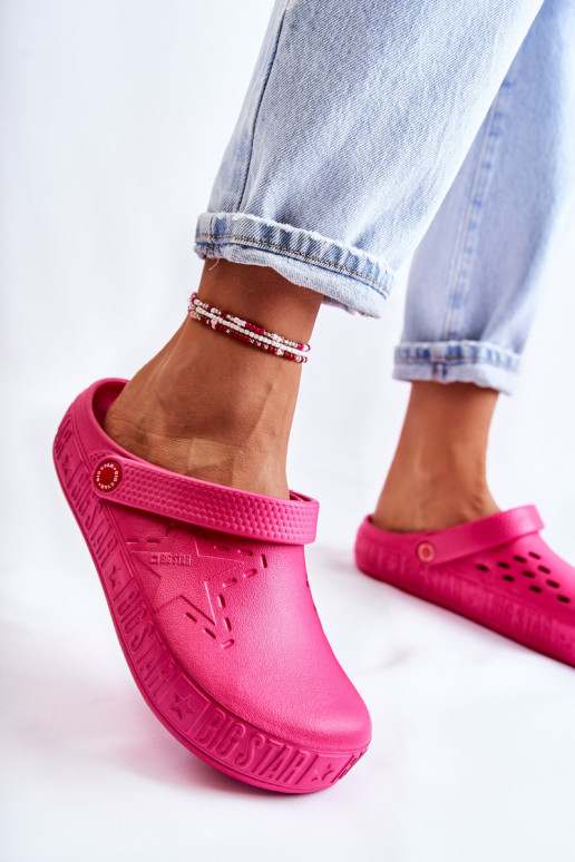 Lichte pantoffels Big Star II275007 roze