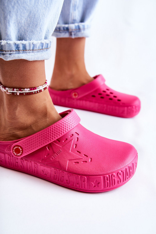 Lichte pantoffels Big Star II275007 roze