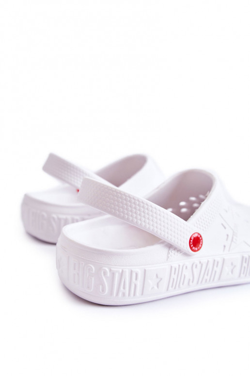 Lichte pantoffels Big Star II175003 witte kleur Lichte pantoffels Big Star II175003 witte kleur