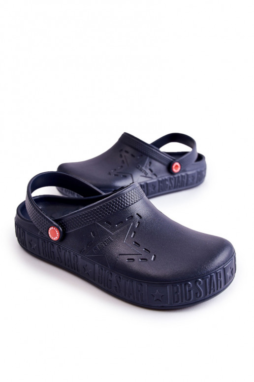Chaussons légers Big Star II175002 bleu foncé