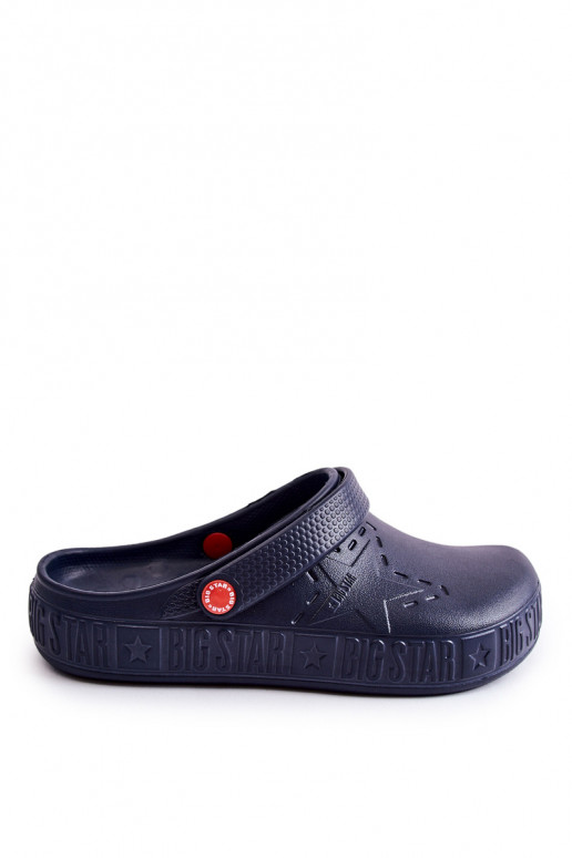 Leichte Hausschuhe Big Star II175002 dunkelblau Leichte Hausschuhe Big Star II175002 dunkelblau