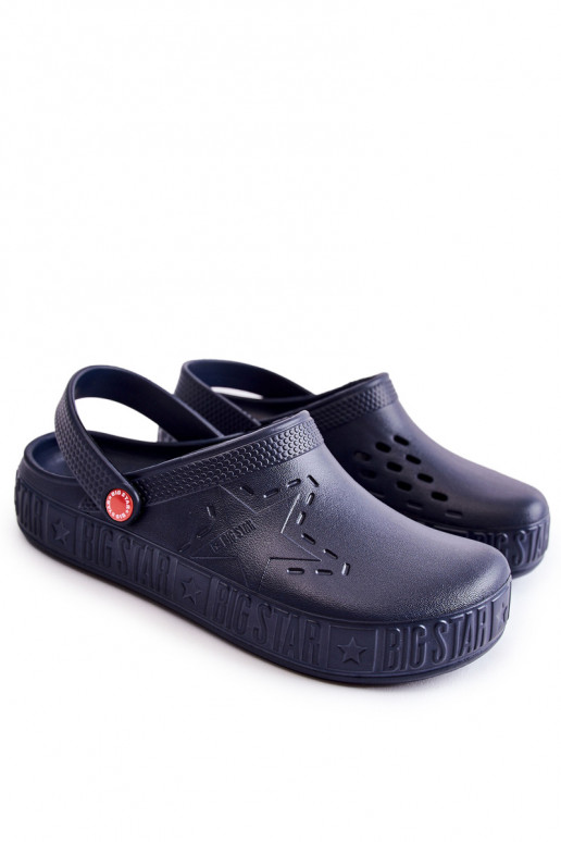 Chaussons légers Big Star II175002 bleu foncé